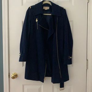 Navy Michael Kors Coat